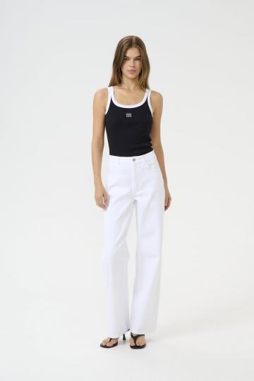 Прямые джинсы