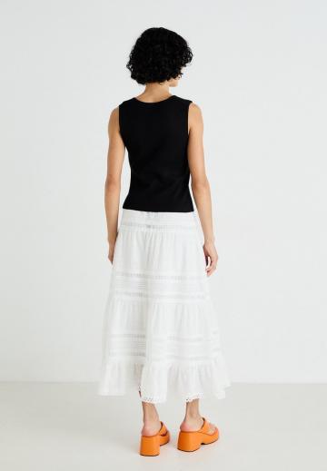 Юбка с воланами