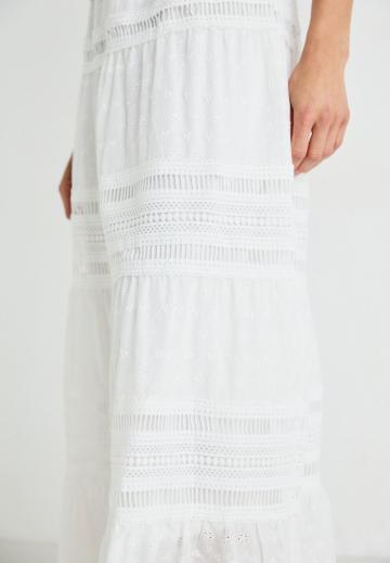 Юбка с воланами