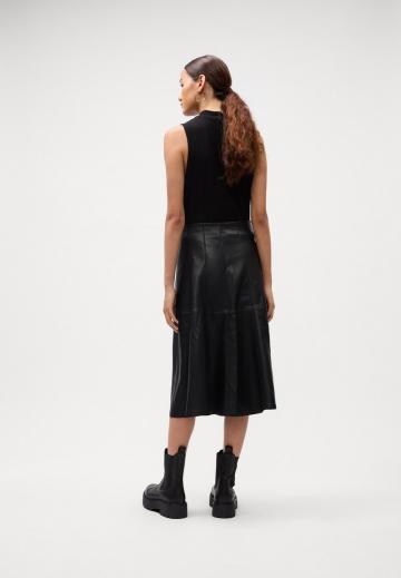Кожаная юбка