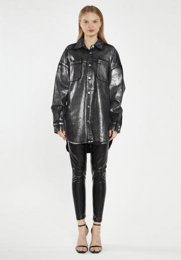 Джинсовая блузка