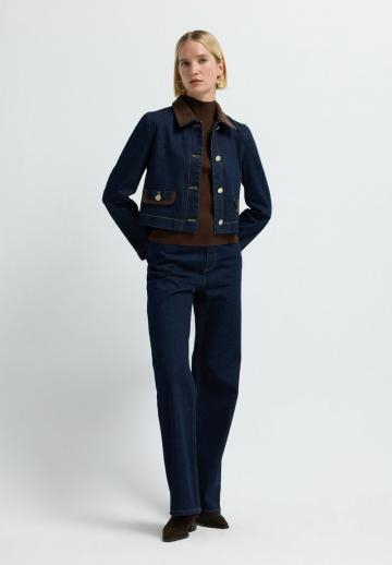 Клешеные джинсы