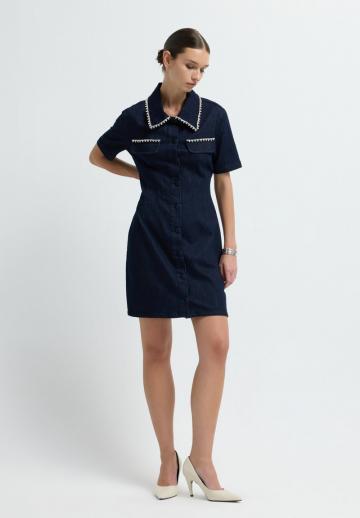 Джинсовое платье