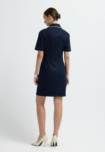 Джинсовое платье