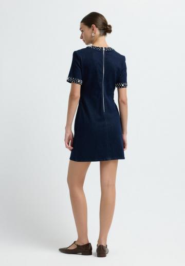 Джинсовое платье