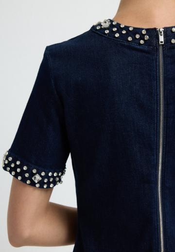 Джинсовое платье