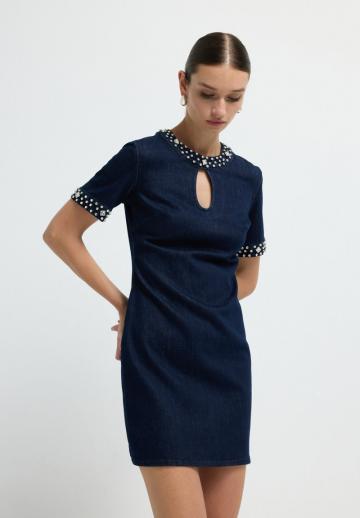 Джинсовое платье