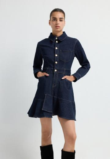 Джинсовое платье