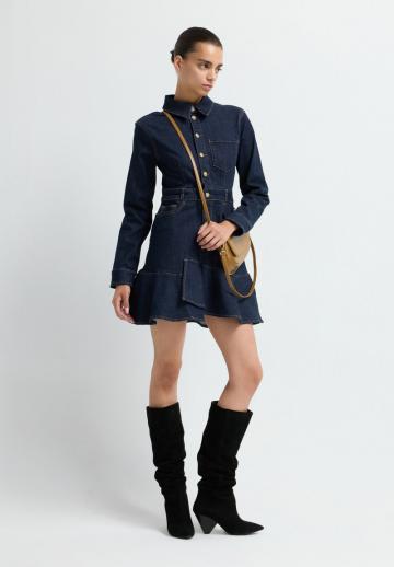 Джинсовое платье