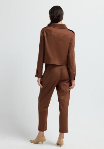 Куртка с накладнымит карманами