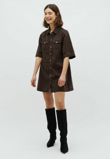 Джинсовое платье