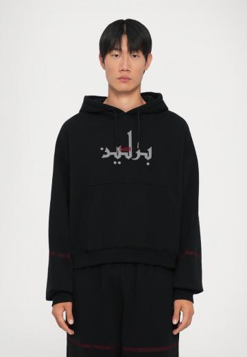 Пуловер с капюшоном