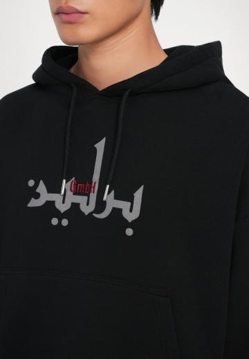 Пуловер с капюшоном