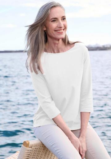 Майка с рукавом три четверти