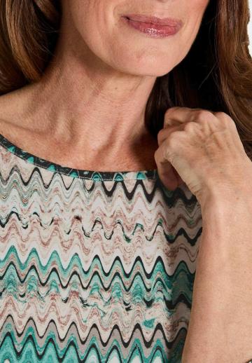 Майка с рукавом три четверти