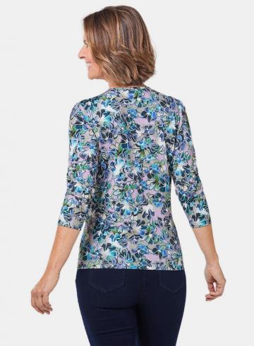 Майка с рукавом три четверти