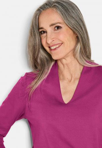 Майка с рукавом три четверти