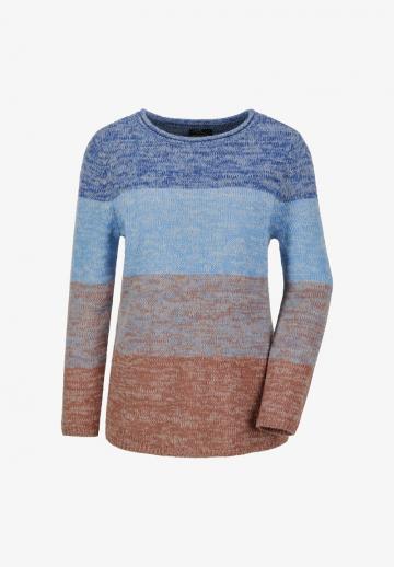 Пуловер в полоску