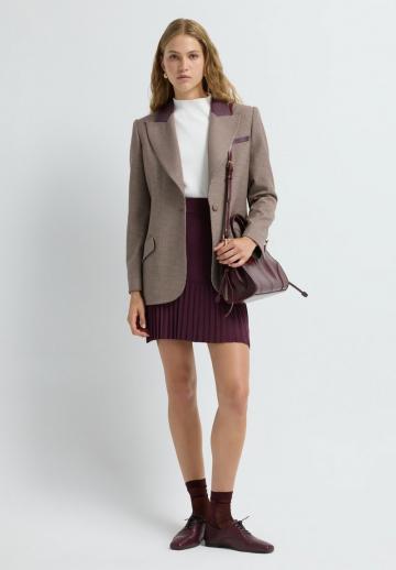 Вязаная юбка