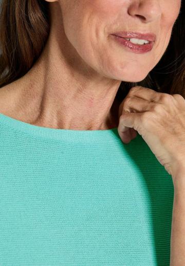 Пуловер с рукавом три четверти