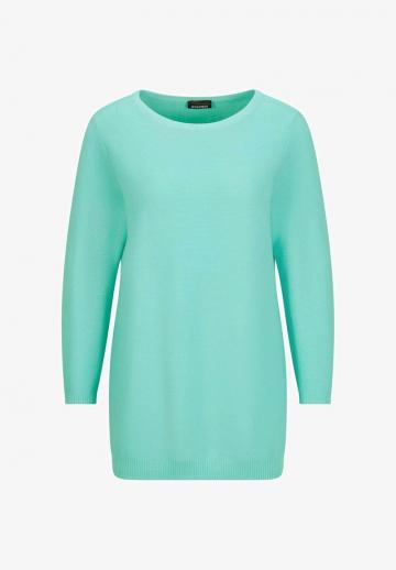 Пуловер с рукавом три четверти