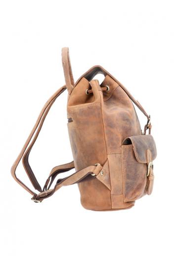 Кожаный рюкзак