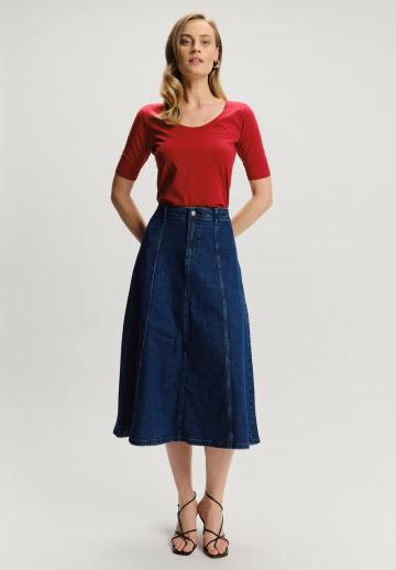 Джинсовая юбка