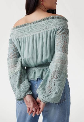 Шелковая блузка