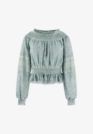 Шелковая блузка