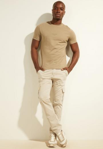 Брюки с накладными карманами