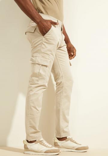 Брюки с накладными карманами