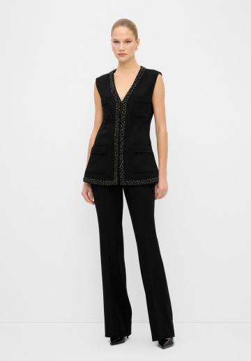 Джинсовая жилетка