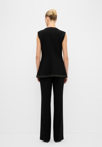 Джинсовая жилетка