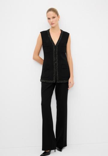 Джинсовая жилетка