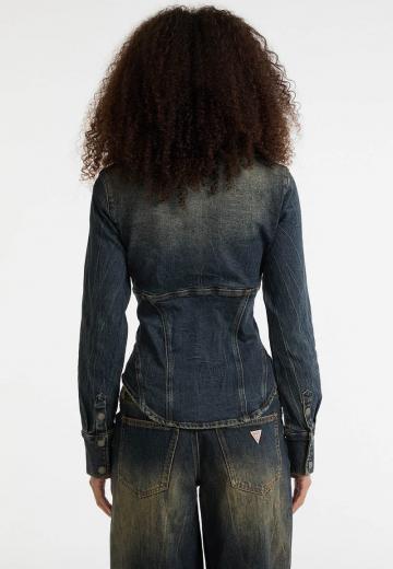 Джинсовая блузка