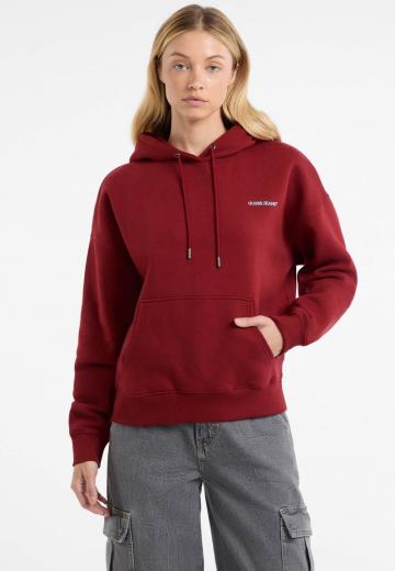 Пуловер с капюшоном