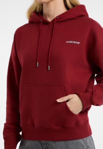 Пуловер с капюшоном