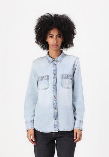 Джинсовая блузка