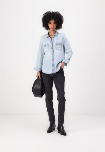 Джинсовая блузка