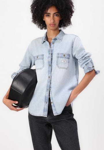 Джинсовая блузка