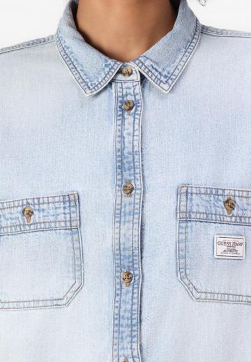 Джинсовая блузка