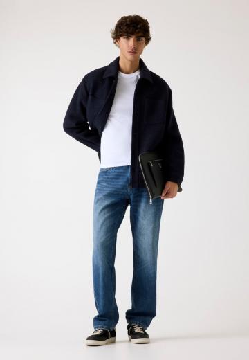 Прямые джинсы