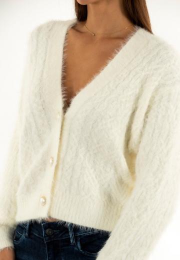 Вязаная кофта