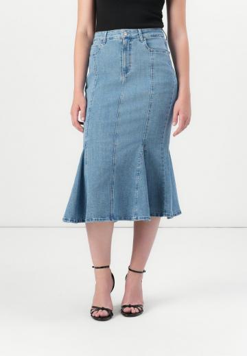 Джинсовая юбка