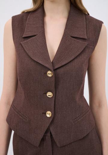 Джинсовая жилетка