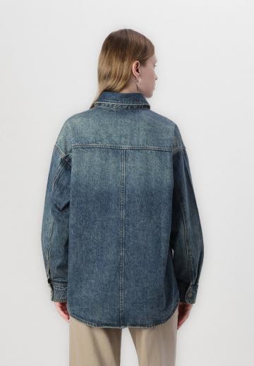 Джинсовая блузка