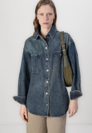 Джинсовая блузка