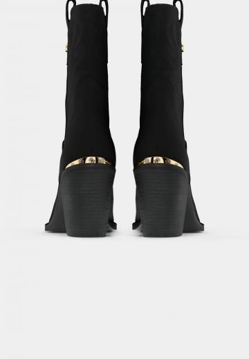 Полусапожки на высоком каблуке