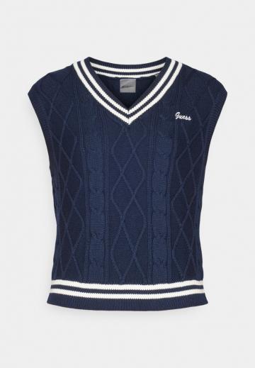 Пуловер с коротким рукавом