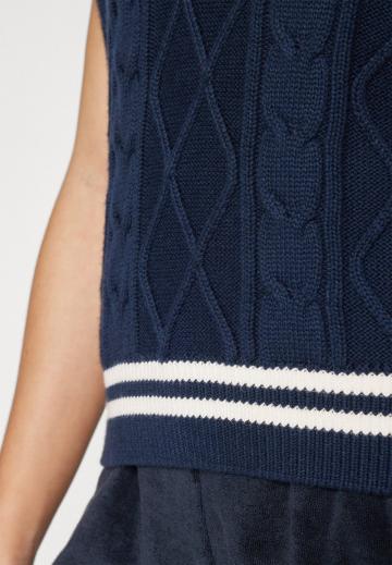 Пуловер с коротким рукавом